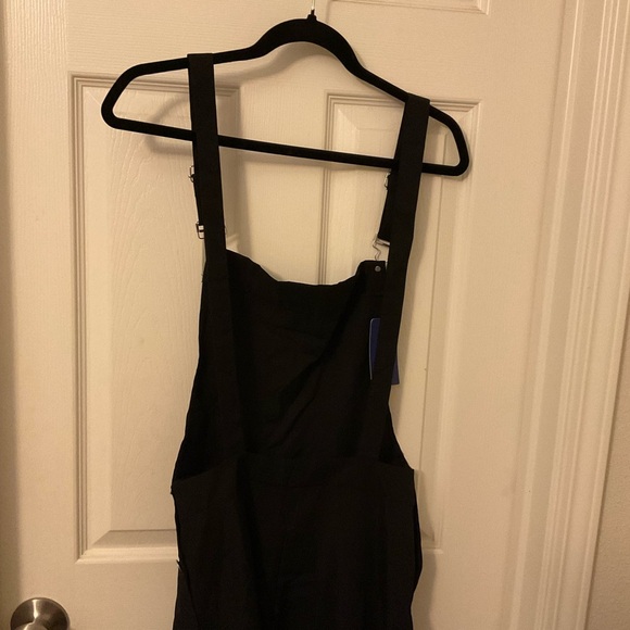 67. XS Women's Casual Loose A Line Long Suspender Skirt Overall Pinafore Dress - Picture 8 of 8